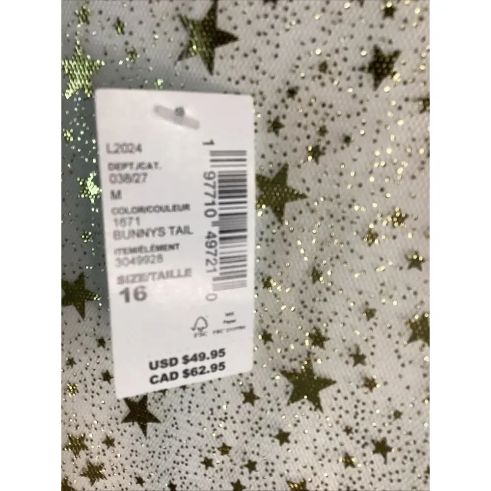 The Children’s Place Gold Star Dress Size 16